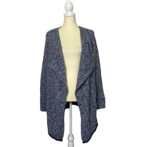 Maryline Made In Italy Wool/Mohair Blend Open Front Knit Cardigan Women's Size M